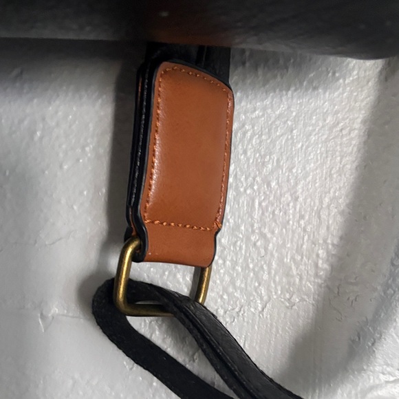 Prada Black Pebbled Leather Backpack with Gold Hardware main image 5